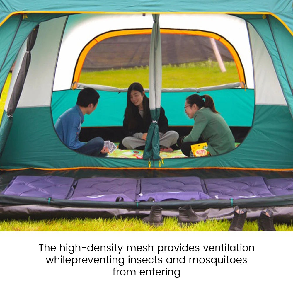 Spacious and Durable 10 Person Camping Tent for Family Adventures image 3