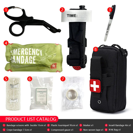 Portable Medium Bag First Aid Pouch – Essential Survival Kit for Emergencies image 6