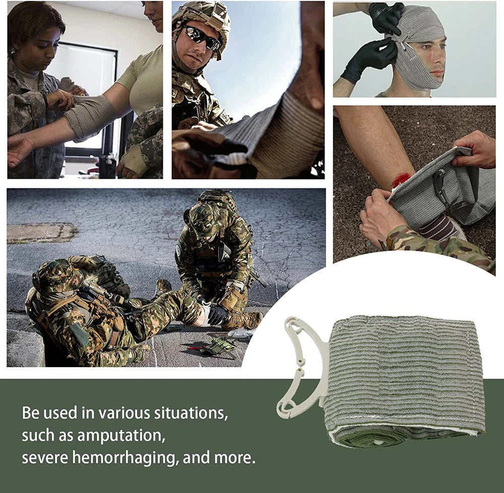 Israeli Bandage – 4/6in Emergency Combat Compression Dressing image 3