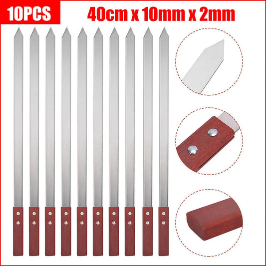 Durable and Stylish BBQ Skewers for Outdoor Grilling Enthusiasts image 9