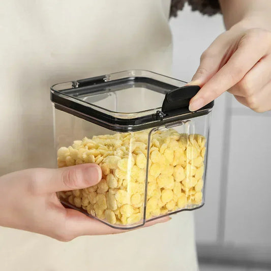 Stackable Plastic Food Storage Containers – Versatile Kitchen Organization image 1