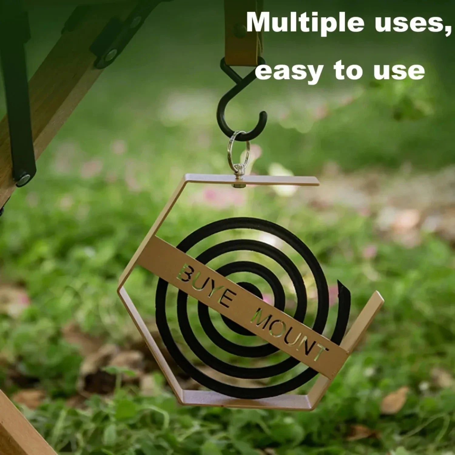 Outdoor Mosquito Coil Tray – Essential Camping Tool for Pest-Free Adventures image 4