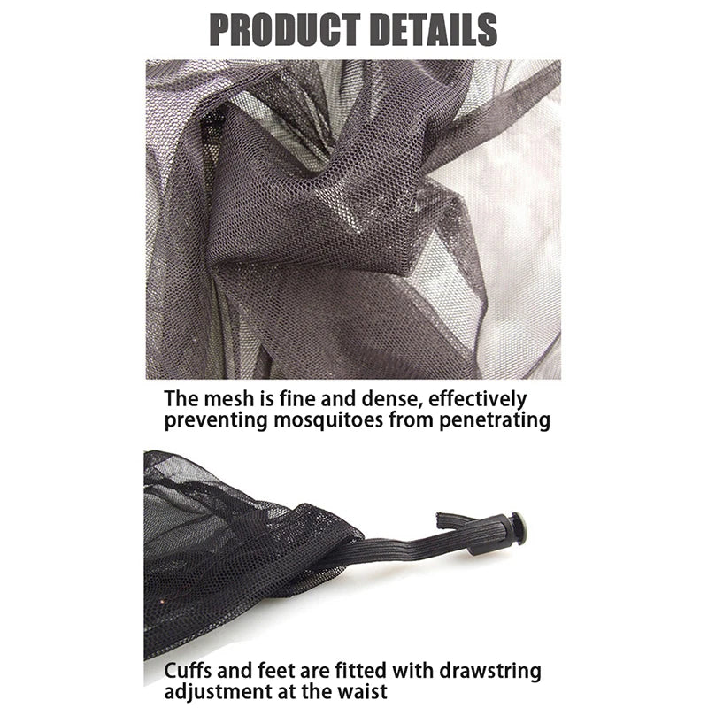 Mesh Hooded Mosquito-Proof Suit – Ultimate Outdoor Insect Protection image 4