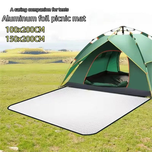 Waterproof and Portable Double-sided Aluminum Film Picnic Mat image 1