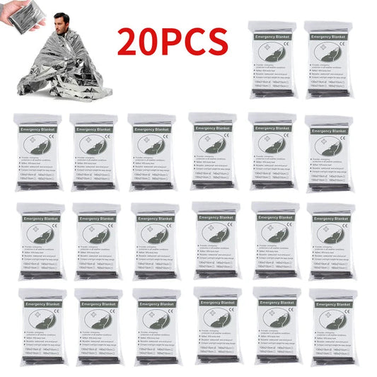 5-30Pc Outdoor Emergency Survival Blanket – Thermal &amp; Waterproof image 14