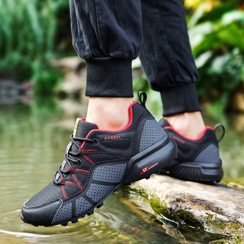 Men Women Waterproof Hiking Shoes – Tactical Boots for Outdoor Adventures image 2