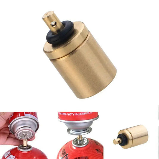 Portable Gas Refill Adapter for Camping Stoves and Gas Tanks image 1