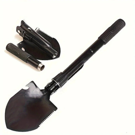 4-in-1 Multifunctional Folding Shovel – Essential Outdoor Survival Tool image 1