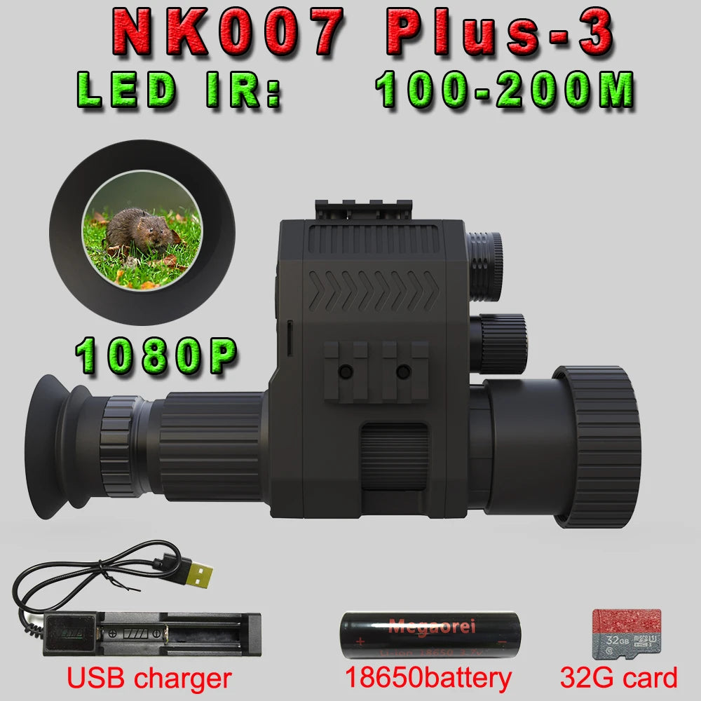 Megaorei NK007plus – Advanced Night Vision for Outdoor Enthusiasts - NK007 Plus-3 Laser image