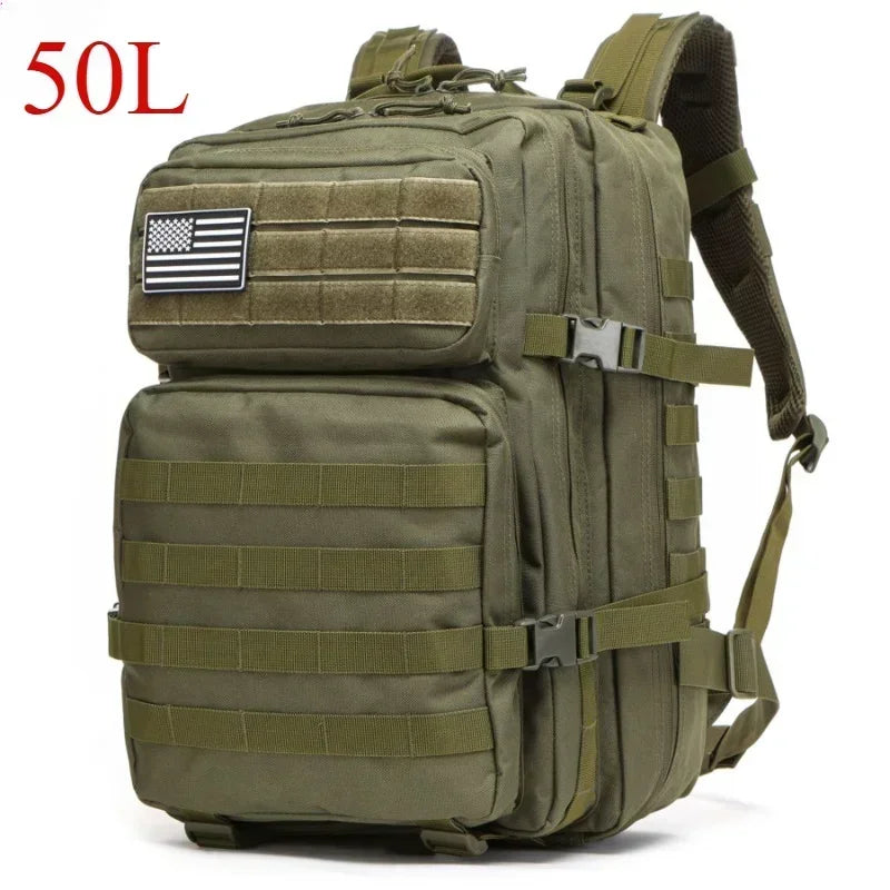 50L Travel Backpack for Men – Waterproof Hiking &amp; Camping Bag image 7