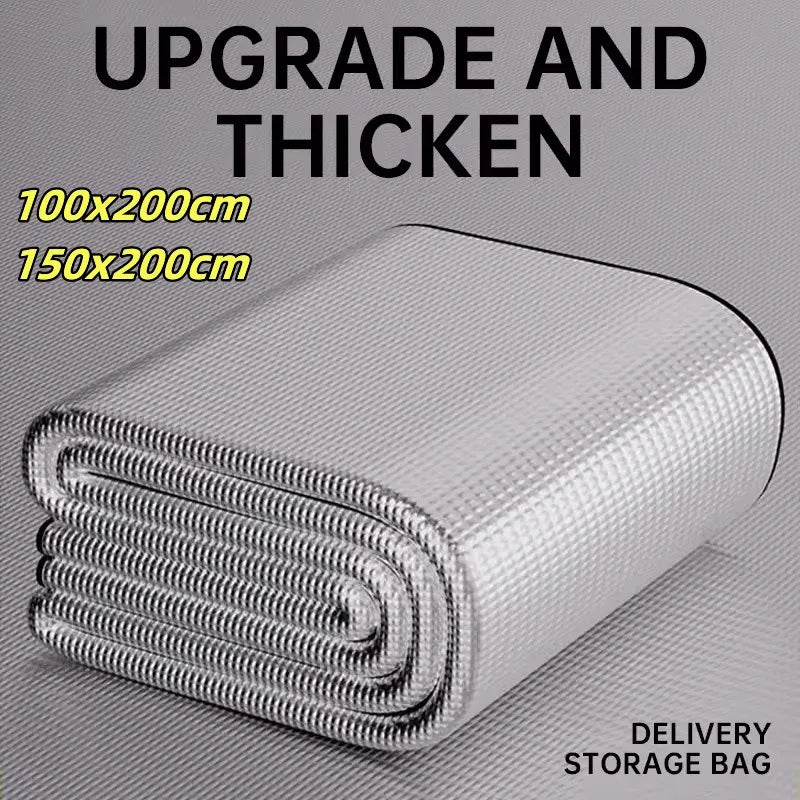 Waterproof and Portable Double-sided Aluminum Film Picnic Mat image 0