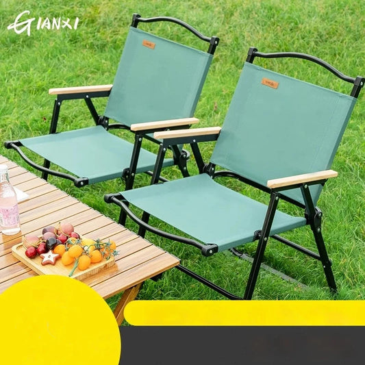 GIANXI Green Summer Camping Chair – Perfect for Outdoor Adventures image 1