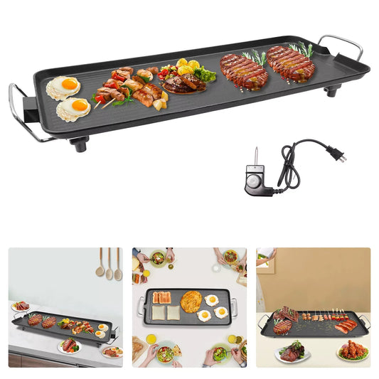 Smokeless Outdoor Electric BBQ Grill – Portable Tabletop Barbecue Solution image 0