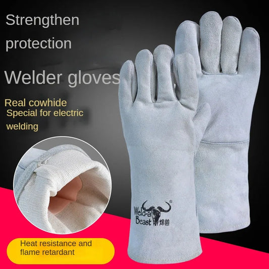 All Cowhide Electric Welding Gloves – Welding Beast for Ultimate Protection image 1