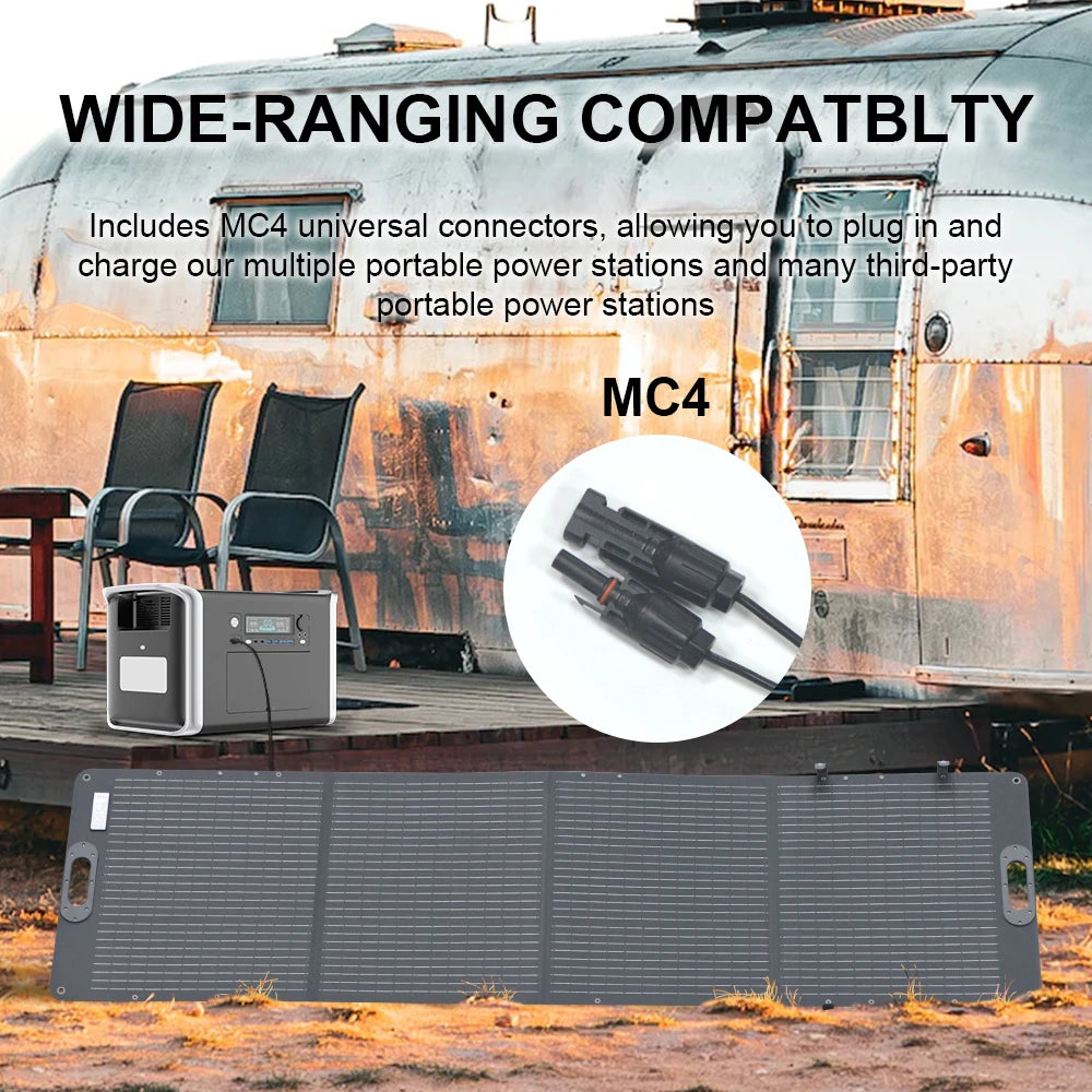 Portable Power Station – 1000W/2000W Solar Generator for Camping image 2