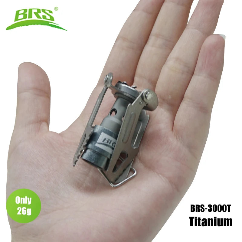BRS Outdoor Gas Stove – Ultralight Titanium Camping Burner for Adventurers image 0