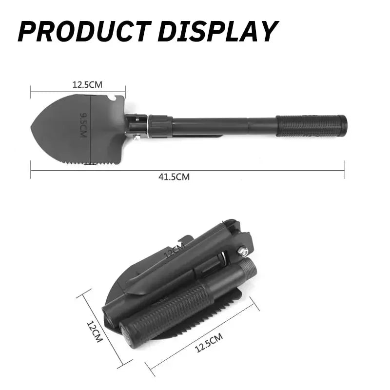 1PC Engineer Shovel – Multifunctional Outdoor Tool for Adventure Enthusiasts image 5