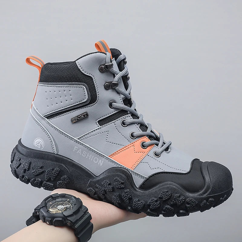 Winter Men's Hiking Shoes – Lightweight, Anti-Slip Outdoor Boots image 2