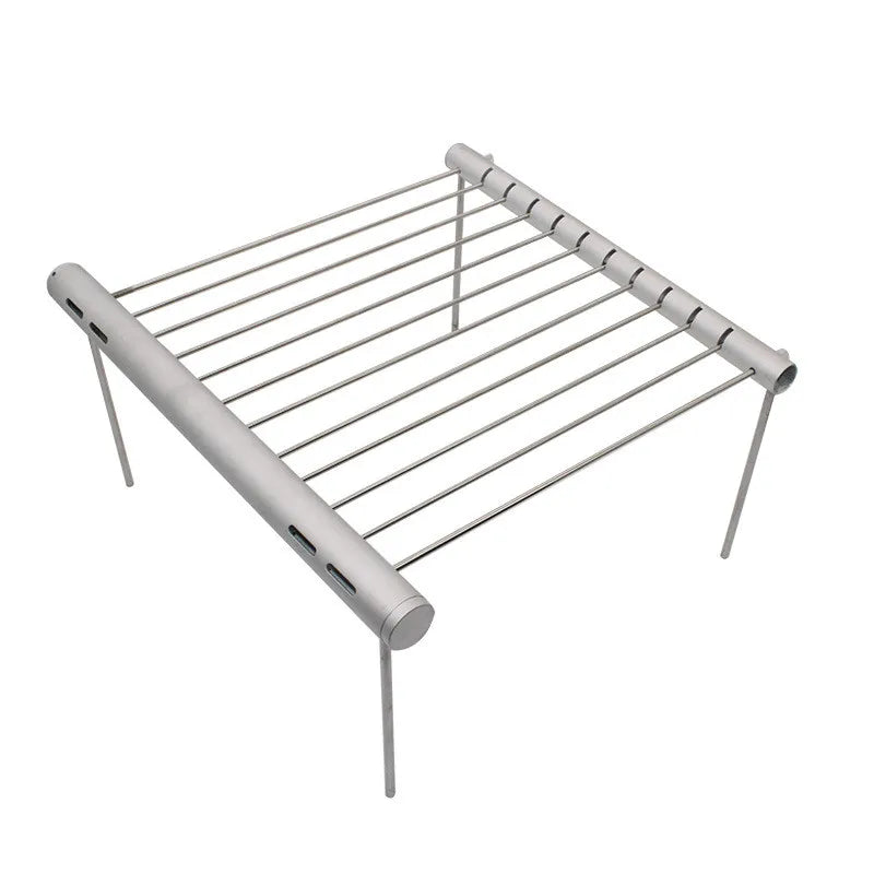 Portable Barbecue Grill – Stainless Steel Foldable Mini BBQ for Outdoor Cooking image 1