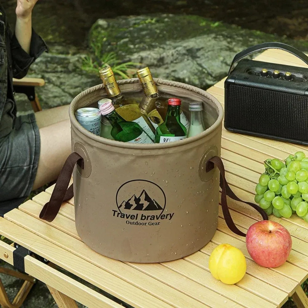 Portable Foldable Buckets – Versatile Water Containers for Outdoor Adventures image 4
