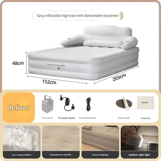 2 Person Automatic Inflatable Mattress – Perfect for Home, Camping &amp; More image 6