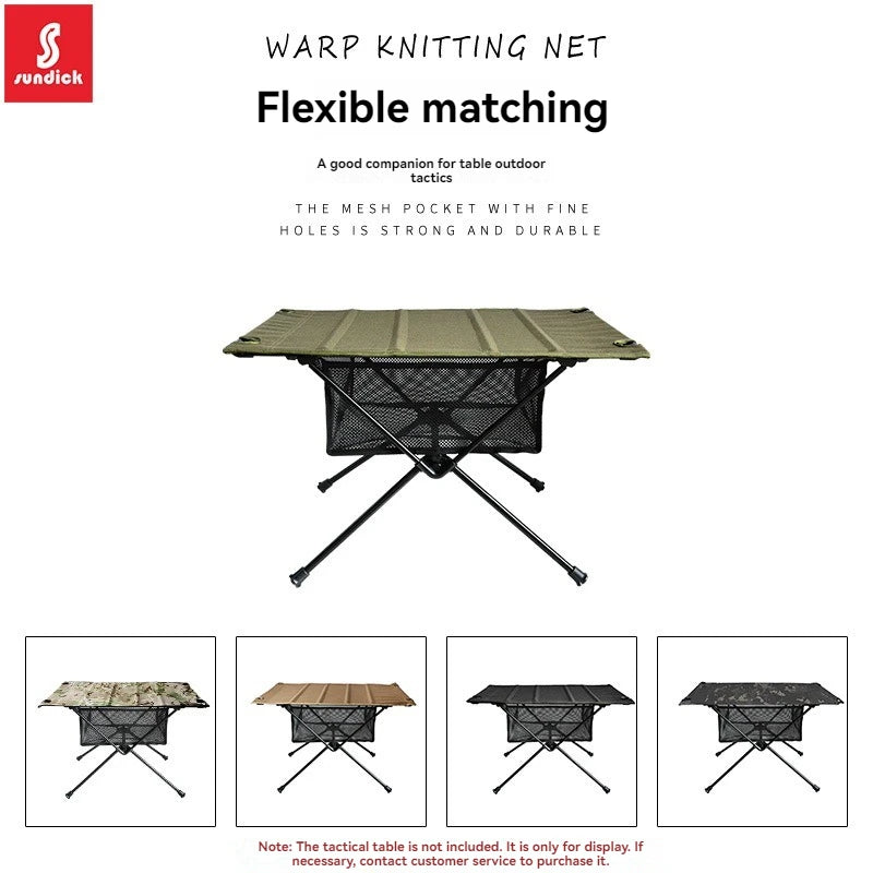 SINDICK Outdoor Folding Table with Storage Net Bag – Perfect for Camping &amp; Picnics image 3