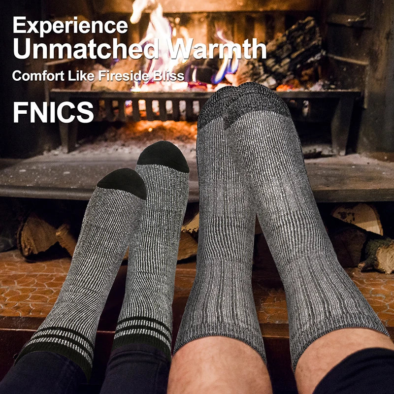 Merino Wool Crew Socks – Ultimate Warmth for Winter Activities image 4