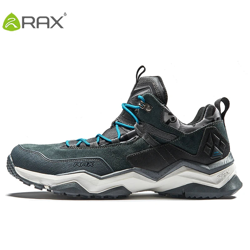 RAX Mid-Top Waterproof Hiking Shoes – Perfect for Outdoor Adventures image