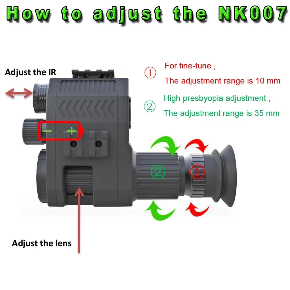 Megaorei NK007plus – Advanced Night Vision for Outdoor Enthusiasts image 5