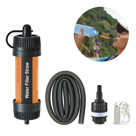 Outdoor Water Filter Straw – Essential Survival Gear for Adventurers image 1