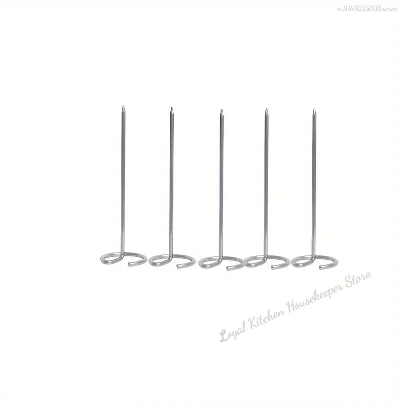 Premium 304 Stainless Steel BBQ Skewers – Perfect for Air Fryers &amp; Ovens image 4