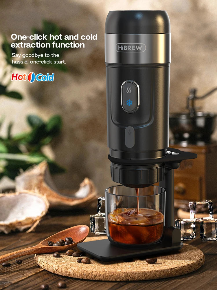 HiBREW Portable Coffee Machine – Perfect for Car &amp; Home Brewing image 4