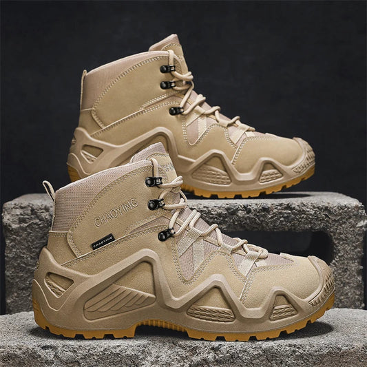 Men Tactical Boots – Straps for Combat, Hiking, and Motorcycle Use image 9