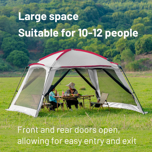 Outdoor Camping Mosquito Nets Tents – Sunshade Canopy for 6-15 Persons image 6