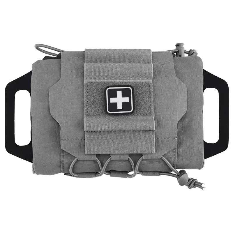 Outdoor EDC Hunting Bag Pouch – Essential IFAK Kits for Rapid Deployment - Gray image
