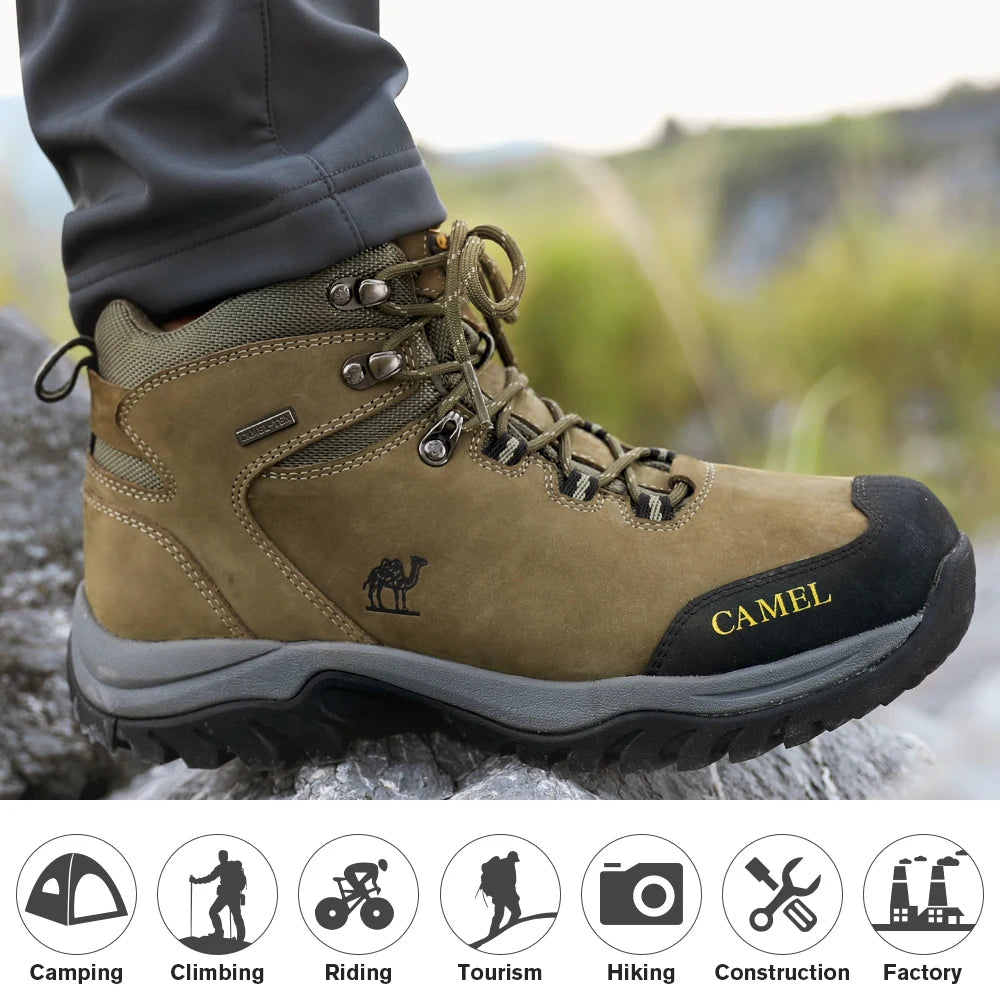 GOLDEN CAMEL Waterproof Hiking Shoes – Durable Footwear for Outdoor Enthusiasts image 4
