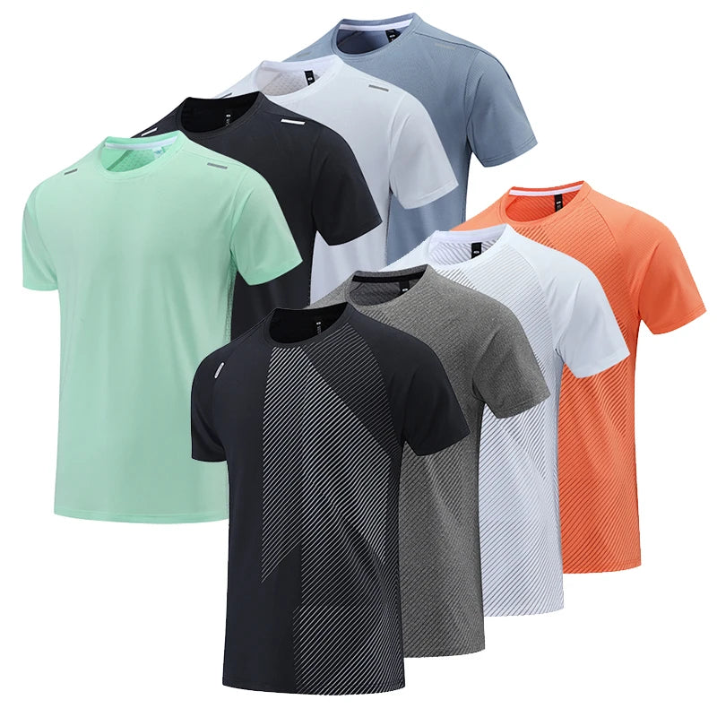 Quick Dry Men's Running T-Shirt – Perfect for Fitness and Casual Sportswear image 3