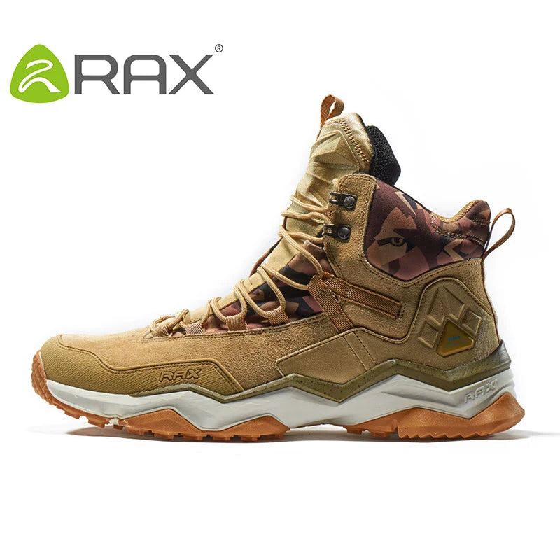 RAX Mid-Top Waterproof Hiking Shoes – Perfect for Outdoor Adventures image