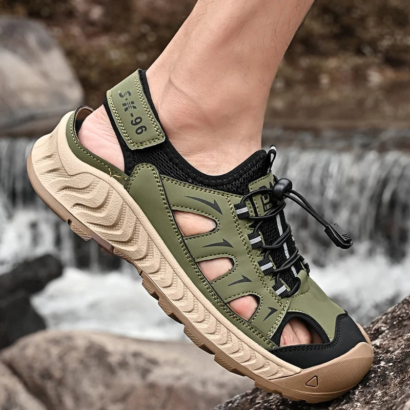 Summer Fashion New Beach Sandals – Men's Anti-collision Hiking Shoes image 4