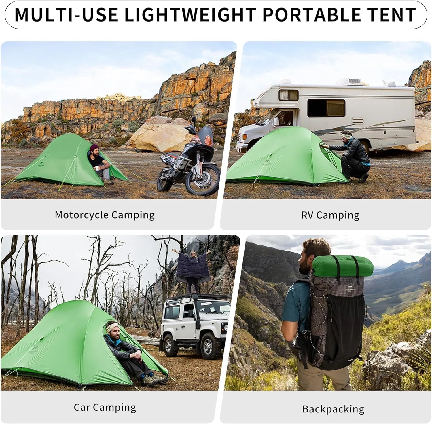 Naturehike Cloud Up 2 Person Camping Tent – Ultralight &amp; Waterproof Shelter image 5