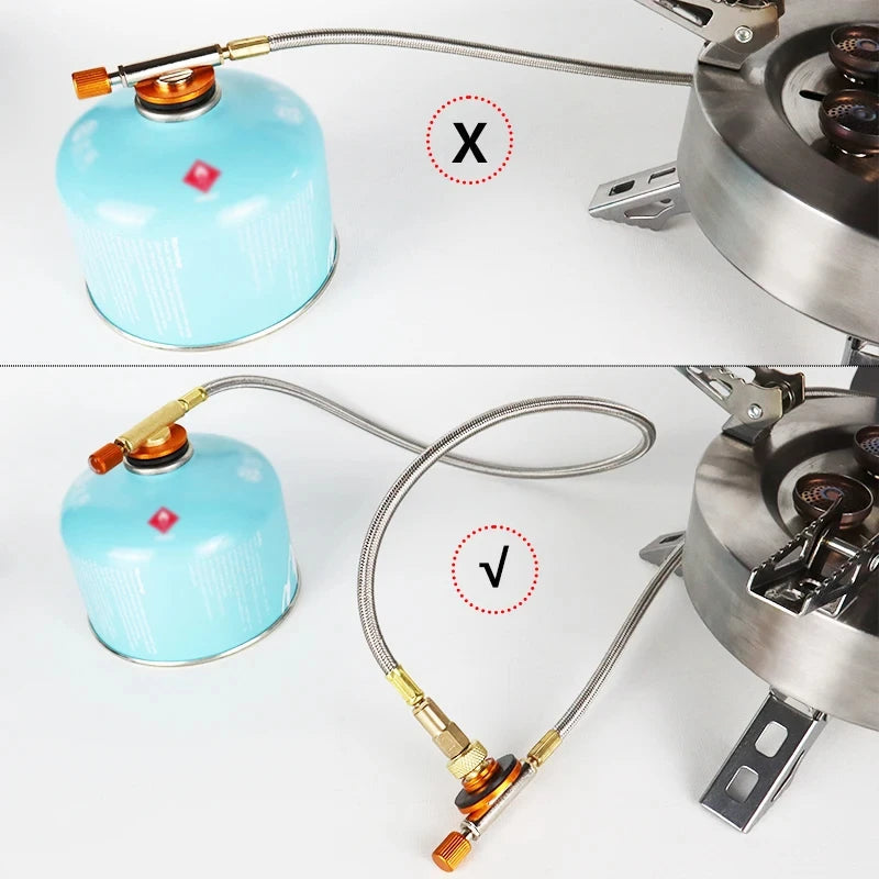 Outdoor Camping Stove Butane Gas Adapter – Essential Cooking Accessory image 5