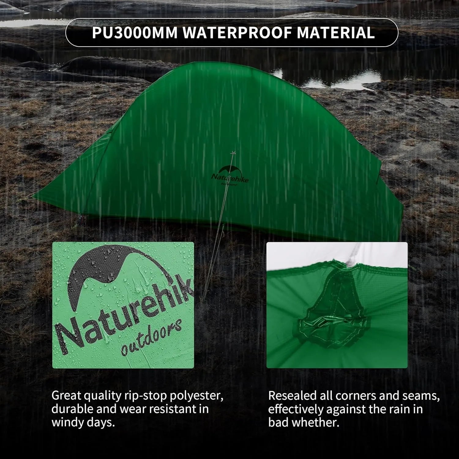 Naturehike Cloud Up Camping Tent – Lightweight and Portable for Adventurers image 2