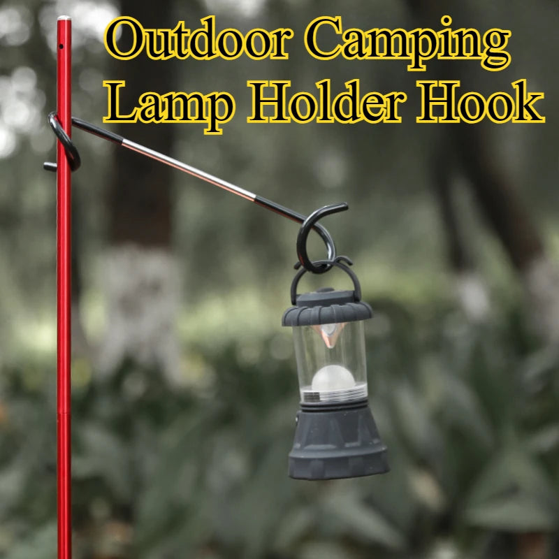 Stainless Steel Light Stand Holder Hooks – Versatile Camping Accessories image 3