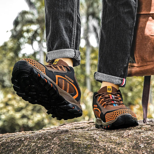 Men's Breathable Hiking Shoes – Outdoor Trail Trainers &amp; Tactical Boots image 1