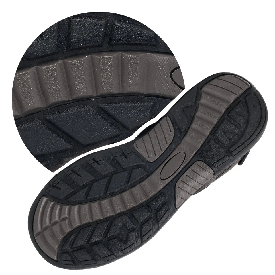 GRITION Men Outdoor Sandals – Versatile and Comfortable Beach Shoes image 3