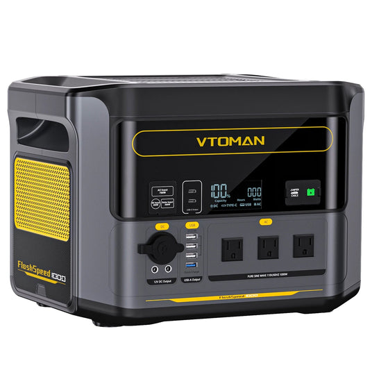 VTOMAN FlashSpeed 1000 Portable Power Station – Power Your Adventures image 6