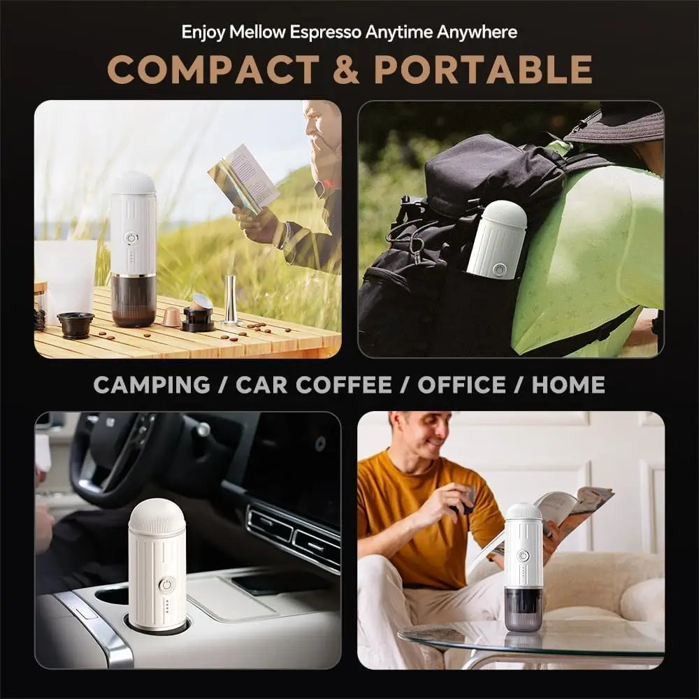 IKAPE Espresso Portable Coffee Machine – 2-in-1 Capsule Espresso Maker image 2