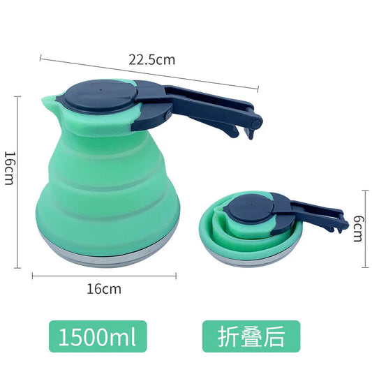 1500ML Collapsible Silicone Kettle – Perfect for Camping and Hiking image 7