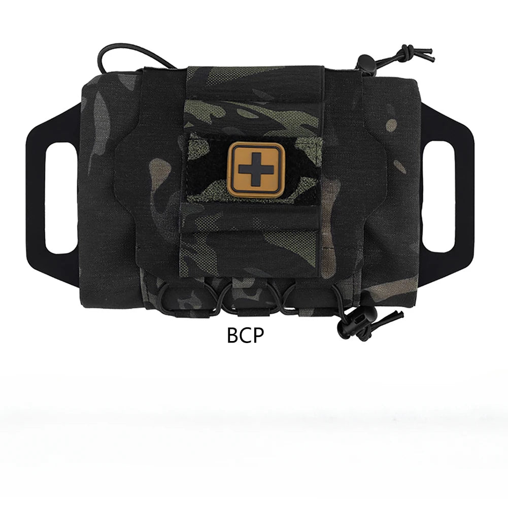 Tactical First Aid Kit – Essential Outdoor Survival Gear - black CP image