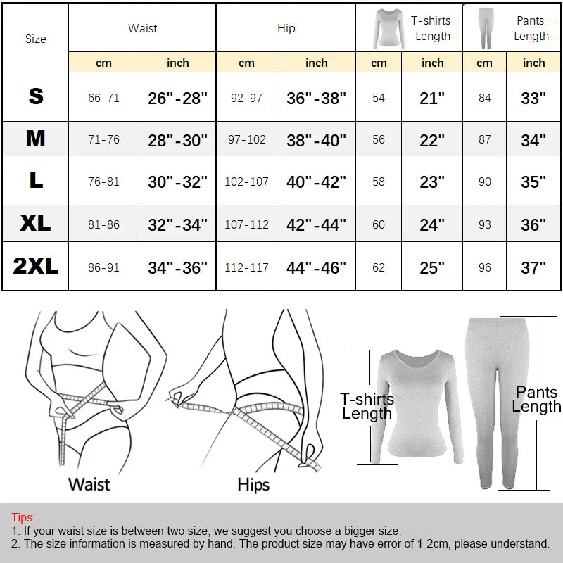 Women’s Ultra Soft Fleece Lined Thermal Underwear Sets image 5